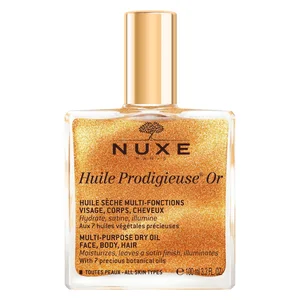 NUXE Huile Prodigieuse Or Multi-Purpose Dry Oil Face Body Hair 100ml v:7093261