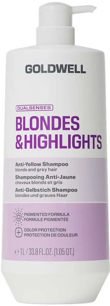 Goldwell Dualsenses Blondes & Highlights Anti-Yellow Shampoo 1000 ml v:3258074