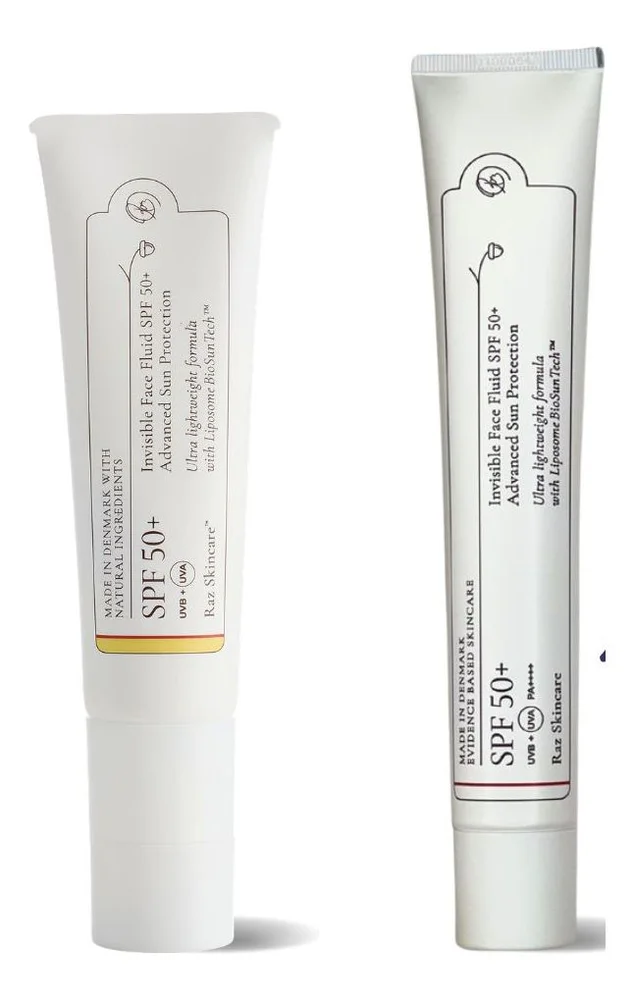 Raz Skincare Invisible Face Fluid SPF 50 - 50 ml. v:4925203