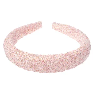 DARK Tweed Hair Band Broad Light Rose v:9175295 DARK Tweed Hair Band Broad Light Rose v:9175295