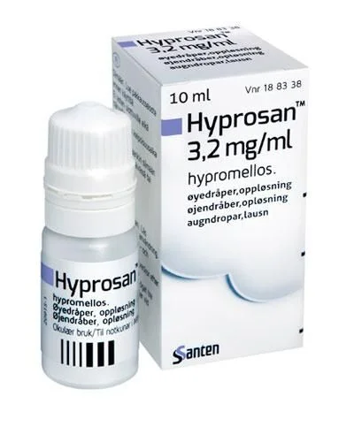 Hyprosan 3,2 mg/ml øyedråper 10 ml v:5659244