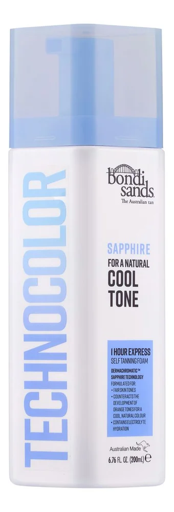 Bondi Sands Technocolor Sapphire 1 Hour Express Self Tanning Foam – 200 ml. v:4711114