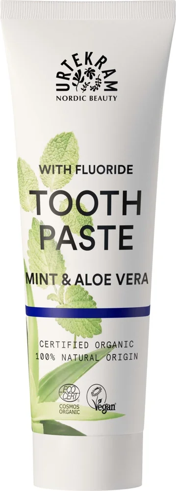 Urtekram Mint Toothpaste With Fluor 75 ml v:9418902 Urtekram Mint Toothpaste With Fluor 75 ml v:9418902