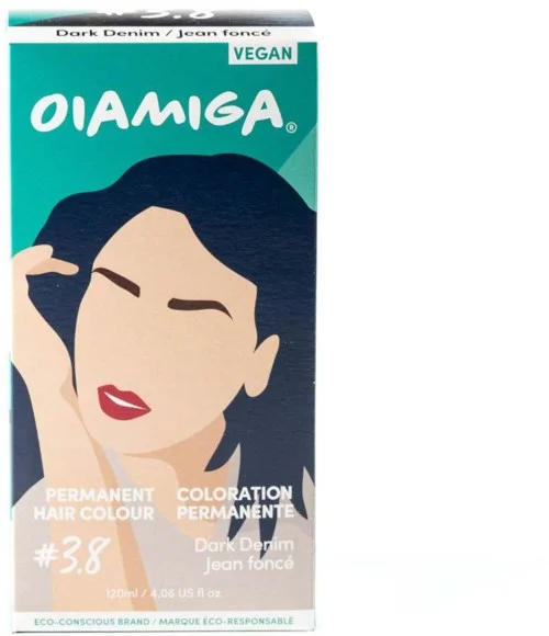 Oiamiga Permanent Hair Colour Dark Denim v:2812558