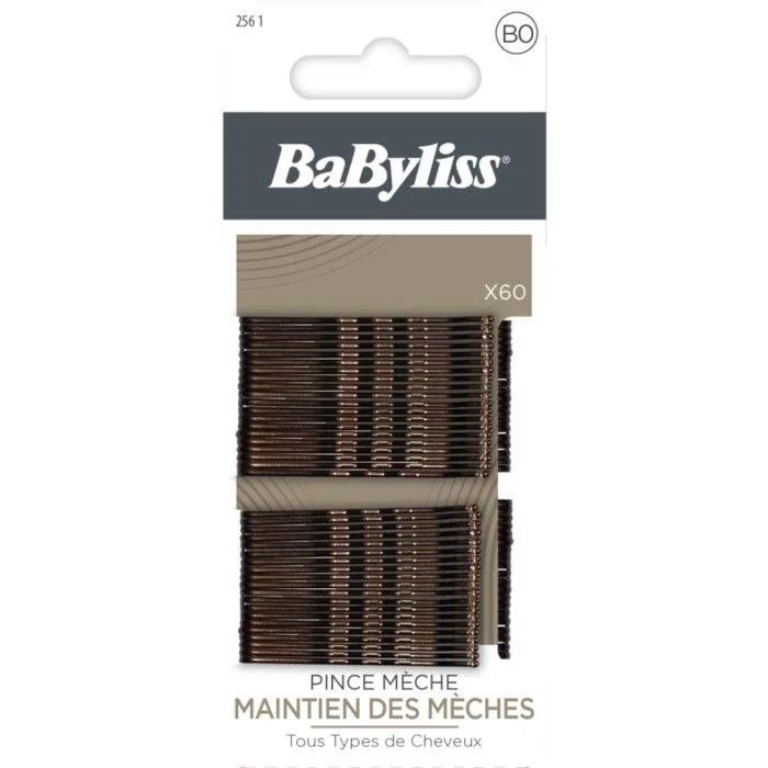 BaByliss Hair Pins Brown 60 stk v:3658238