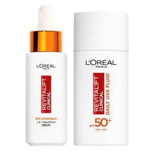 L’Oréal Paris Revitalift Clinical 12% Vitamin C Serum + L’Oréal Paris Revitalift Clinical Daily Moisturizing Fluid SPF50 v:8837351 L’Oréal Paris Revitalift Clinical 12% Vitamin C Serum + L’Oréal Paris Revitalift Clinical Daily Moisturizing Fluid SPF50 v:8837351