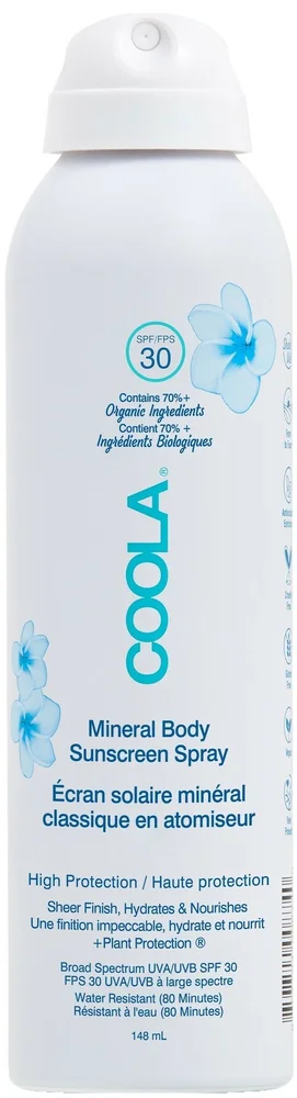 Mineral Body Spray Fragrance Free SPF30 148 ml – Coola v:3560618
