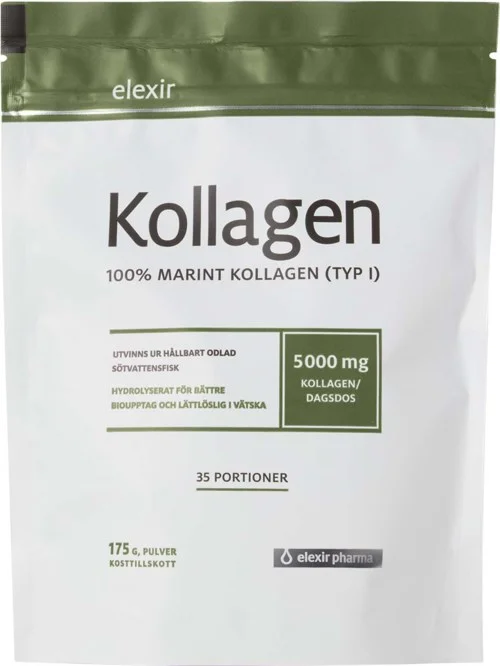 Elexir Pharma Kollagen 100% Marint 175 g v:9939312