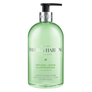 Baylis & Harding Anti Bacterial Vetiver Cedar & Lemongrass Hand Wash 500ml v:7648238