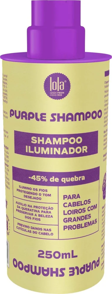 Lola from Rio Purple Shampoo Iluminador 250 ml v:6670484