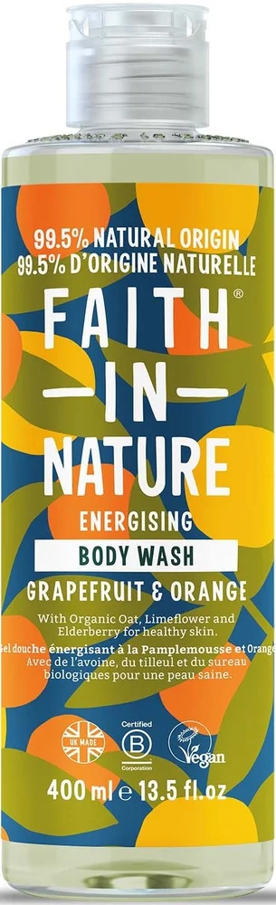 Faith In Nature Body Wash Grapefruit & Orange 400 ml v:9337520