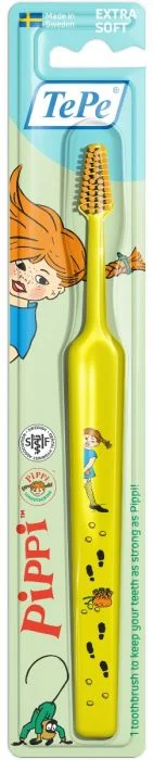 TePe Kids™ Pippi Extra Soft Tannbørste 1-pack v:2619288