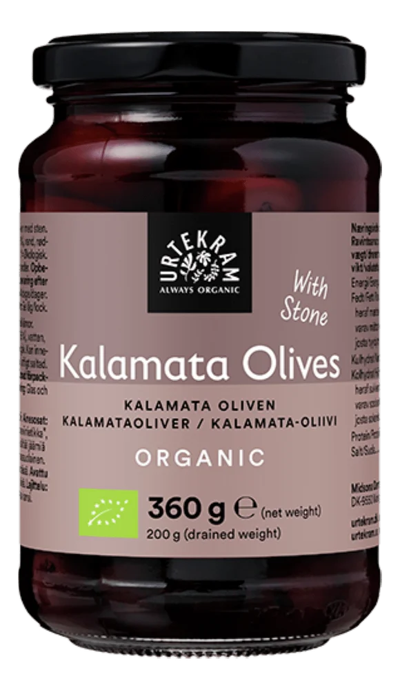 Urtekram Food Oliven Kalamata Ø – 360 g v:7208857