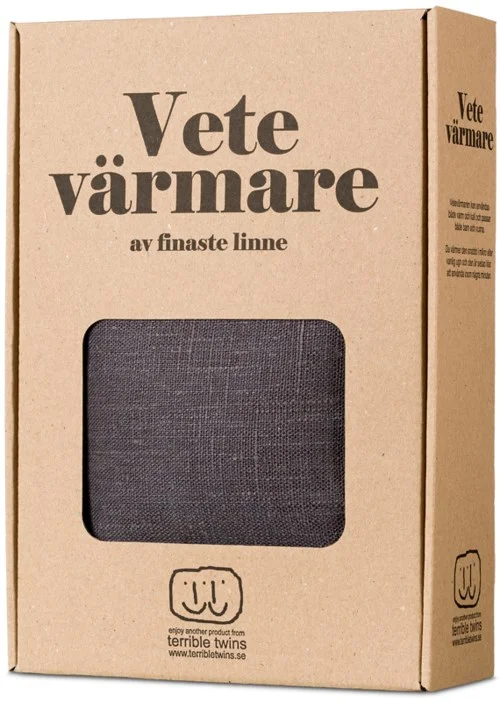 Terrible Twins Spa By Wheat warmers Vetevärmare Grå v:4159342