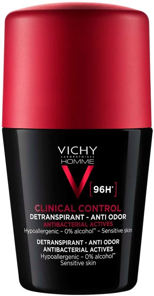 VICHY Homme Clinical Control 96hr Roll-on Antiperspirant 50 ml v:4016192