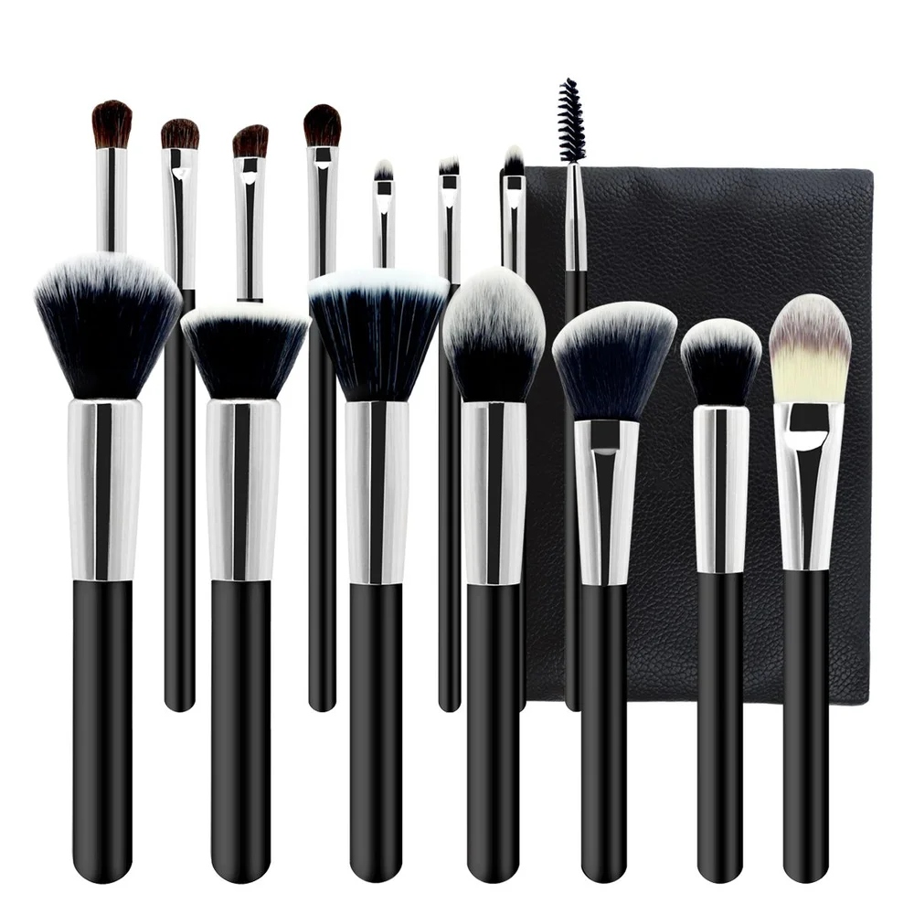 Happy Makeup Pensler m. taske – 15 stk. v:8750061