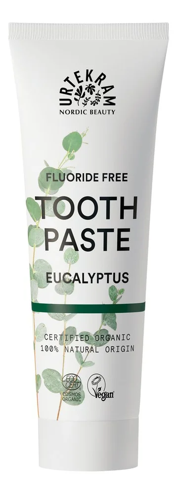 Urtekram Beauty Eucalyptus Tannkrem – 75 g v:8460463