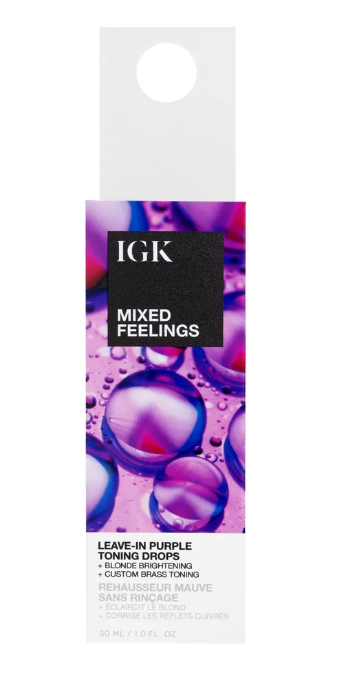 Mixed Feelings Leave-In Blonde Toning Drops 30 ml – IGK v:4606697 Mixed Feelings Leave-In Blonde Toning Drops 30 ml – IGK v:4606697
