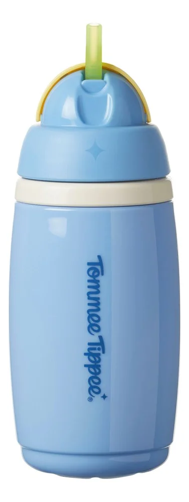 Tommee Tippee Natural Start Termoflaske m. sugerør 266 ml. – Blå – 1 stk. v:3078739 Tommee Tippee Natural Start Termoflaske m. sugerør 266 ml. – Blå – 1 stk. v:3078739