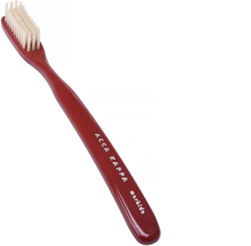 Acca Kappa Tooth Brush Vintage Hard Nylon Bristles Red v:2487291 Acca Kappa Tooth Brush Vintage Hard Nylon Bristles Red v:2487291