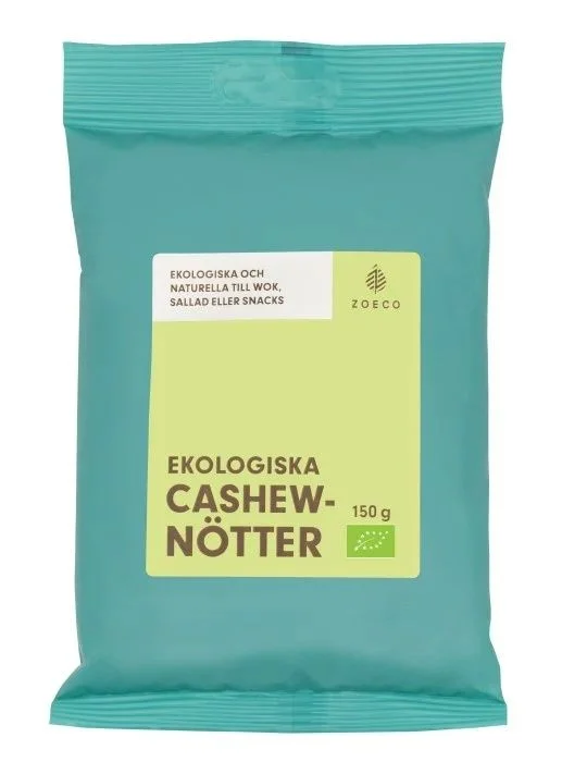 Zoeco cashewnøtter økologiske 150 g v:4330299
