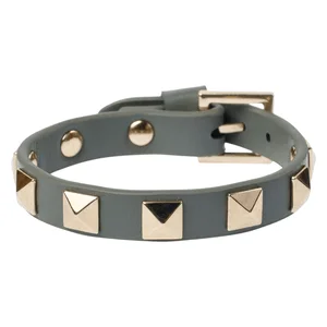 DARK Leather Stud Bracelet Cool Army v:3560793