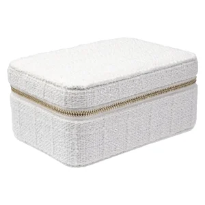 DARK Tweed Jewellery Box Off White v:2727481 DARK Tweed Jewellery Box Off White v:2727481