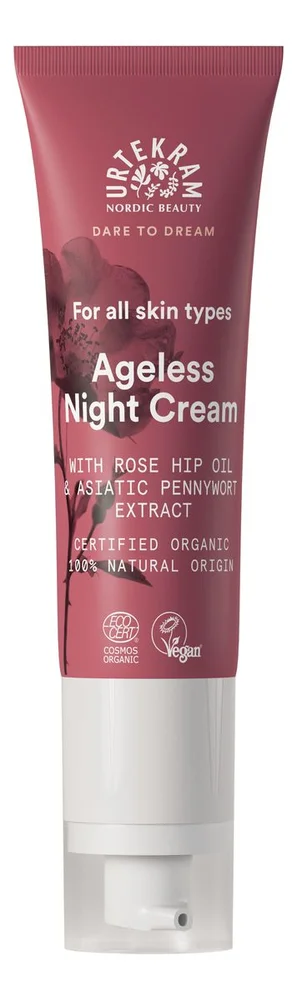 Urtekram Beauty Soft Wild Rose Ageless Night Cream - 50 ml. v:9779291