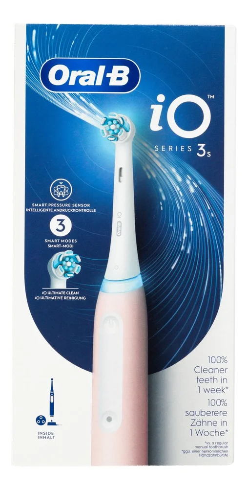 Oral-B iO3S Blush Pink – 1 stk. v:4998277