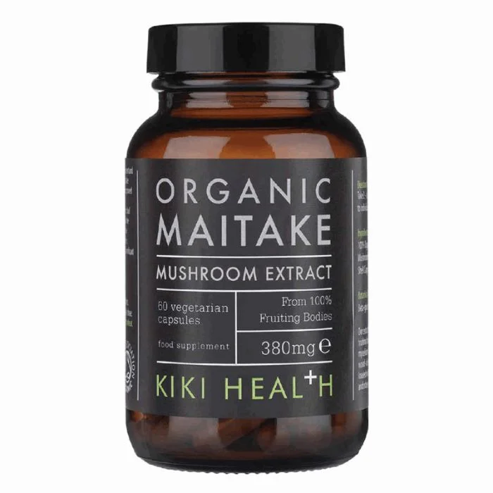 Kiki Health Organic Maitake Extract 380mg 60 Kapsler v:8043657