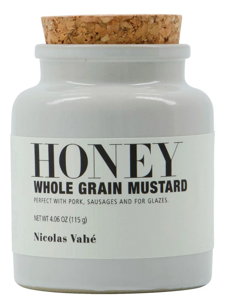 Nicolas Vahé Honey, whole grain mustard – 115 g v:1215007 Nicolas Vahé Honey, whole grain mustard – 115 g v:1215007