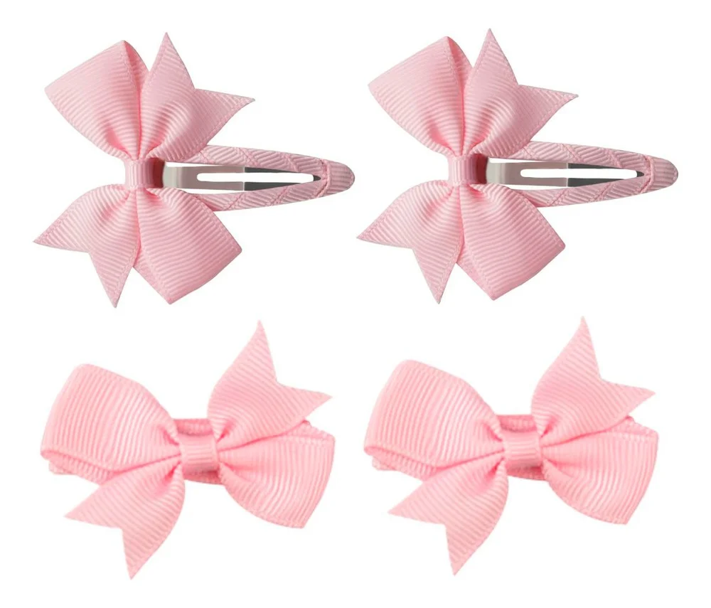 SOHO Ayla Sløyfe Hårspenner Light Pink – 4 stk. v:3759232 SOHO Ayla Sløyfe Hårspenner Light Pink – 4 stk. v:3759232