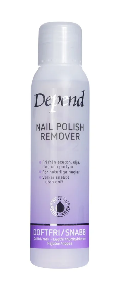 Depend Nail Polish Remover Lilla O2 - 100 ml. v:9565147