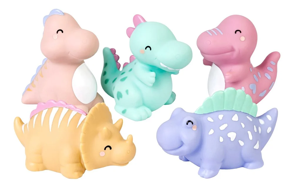 SARO BABY Happy Dinos Badeleker - 5 stk. v:2932419