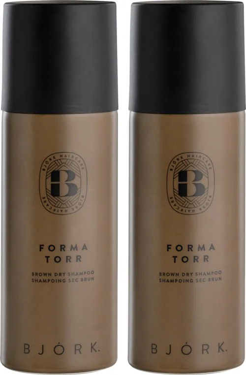 Björk FORMA TORR Brown Dry Shampoo 200 ml x 2 v:7176904