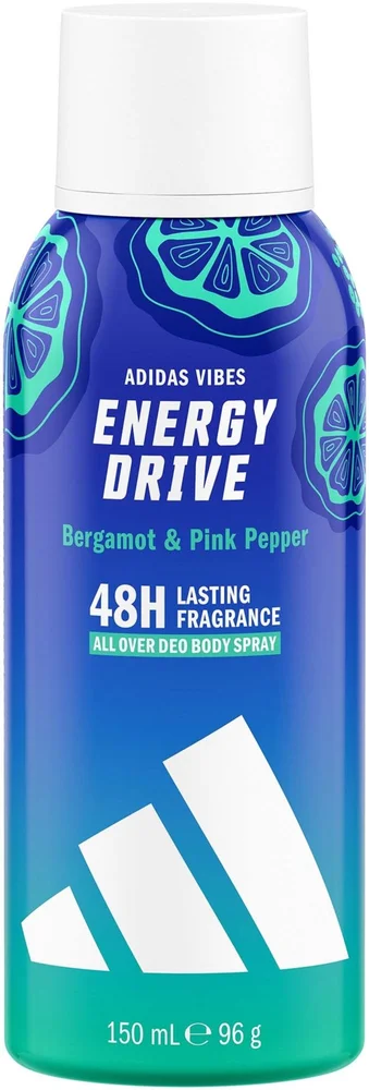 Adidas Vibes Energy Drive Deo Spray 150 ml v:6592579 Adidas Vibes Energy Drive Deo Spray 150 ml v:6592579