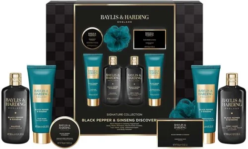 Baylis & Harding Black Pepper & Ginseng Men’s Discovery Gift Set v:7919011