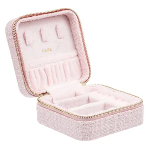 DARK Tweed Jewellery Box Min Cotton Candy v:3995926
