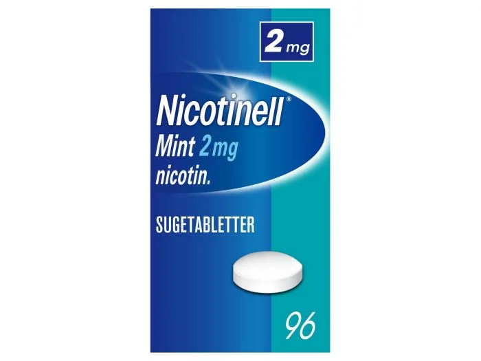 Nicotinell 2 mg sugetabletter mint 96 stk v:9960414