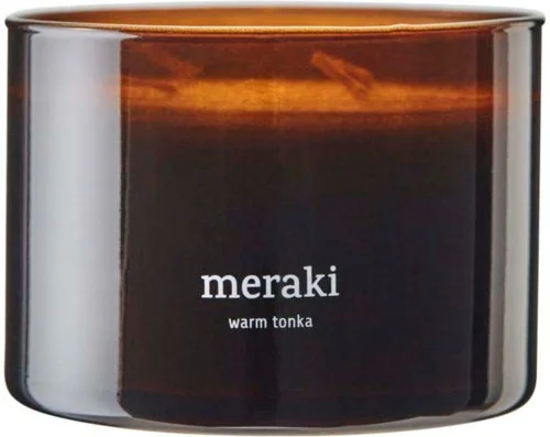 Meraki Warm Tonka Scented Candle Large v:7252503 Meraki Warm Tonka Scented Candle Large v:7252503