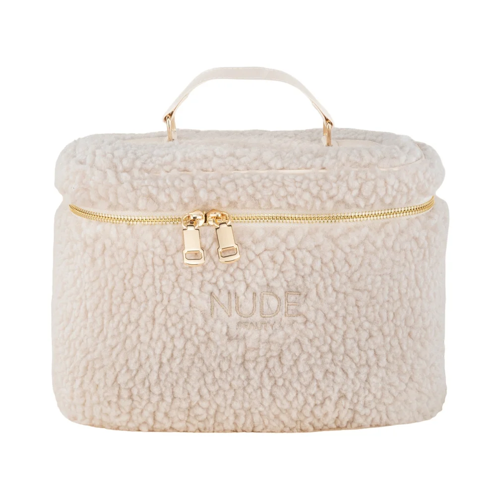 Cosmetic Bag i Beige – Praktisk og Stilfull Toalettmappe v:6480807
