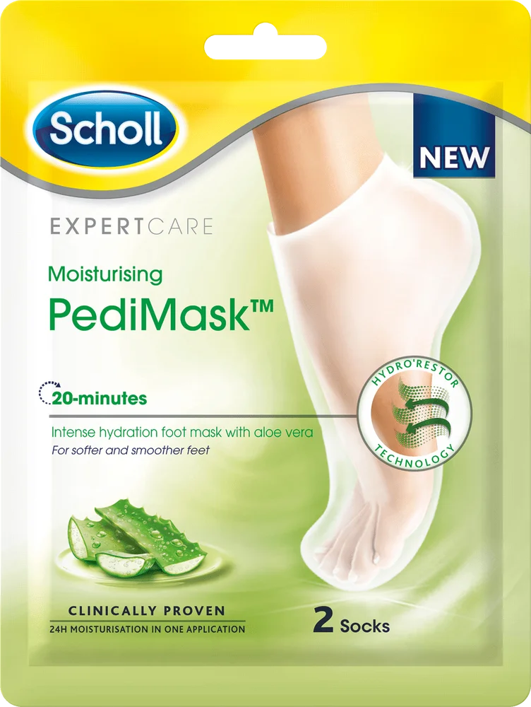Dr. Scholl's PediMask Aloe Vera - 2 stk. v:7727418