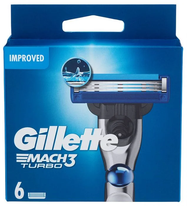 Gillette Mach3 Turbo Blades 4 Pack v:6864172