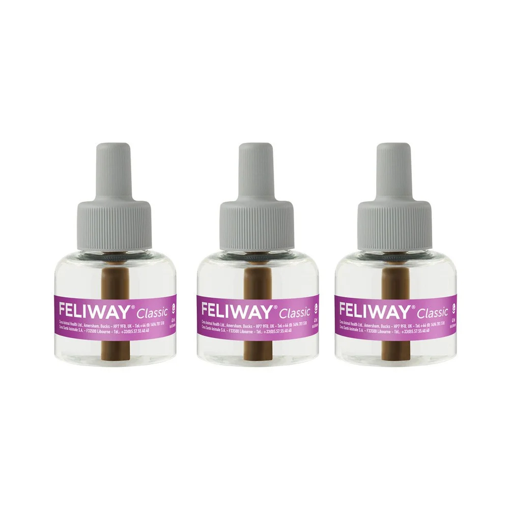 Feliway Classic Refill, pakketilbud – 3 stk v:9286936 Feliway Classic Refill, pakketilbud – 3 stk v:9286936