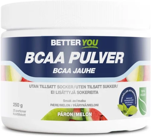 Better You Naturligt BCAA Pulver Päron/Melon 250 g v:6320589