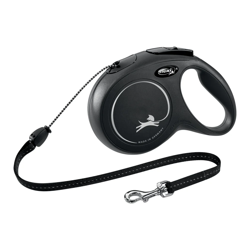 Flexi New Classic bånd M, 5M, 20KG – sort v:7590002