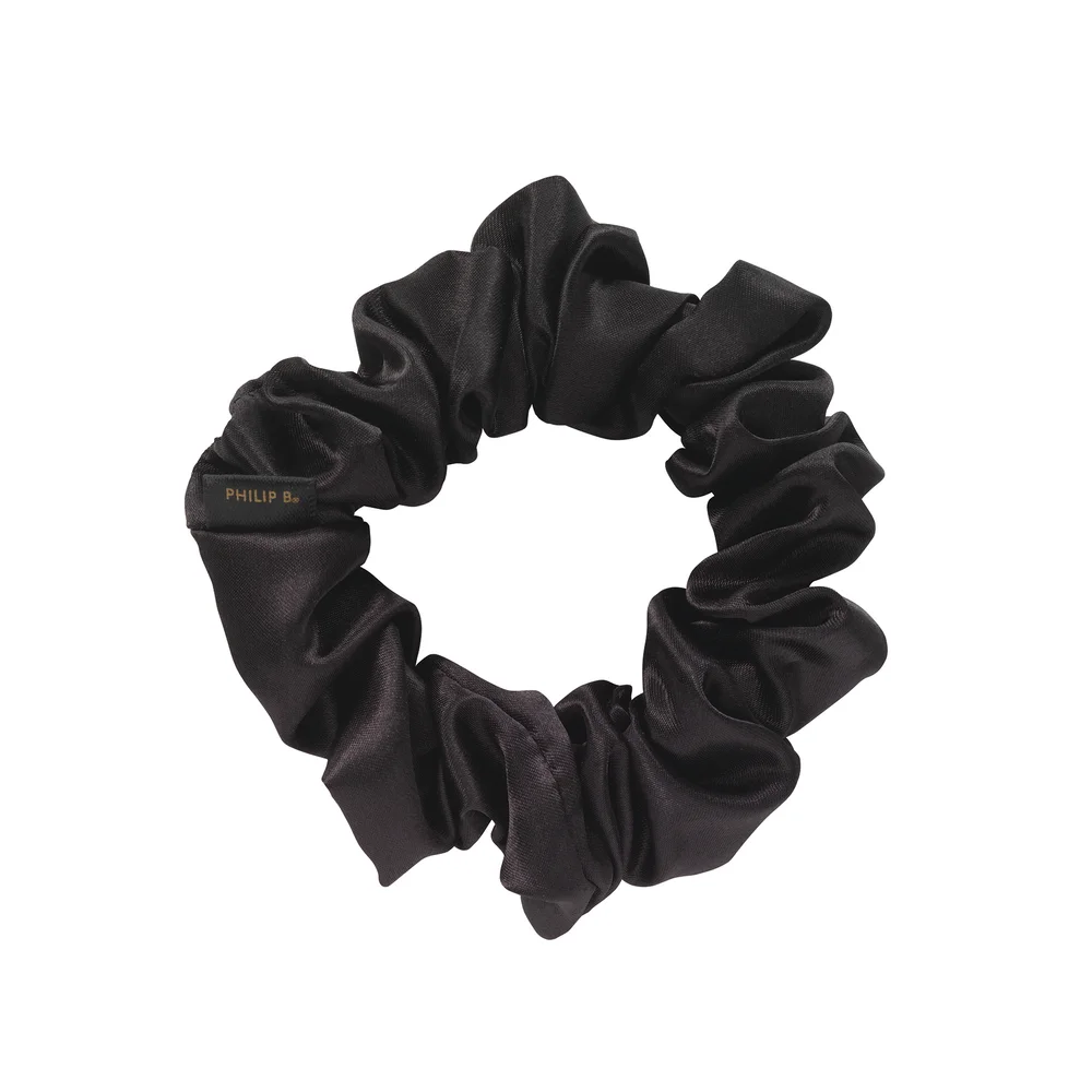 Classic Scrunchie Black – Philip B v:4908506