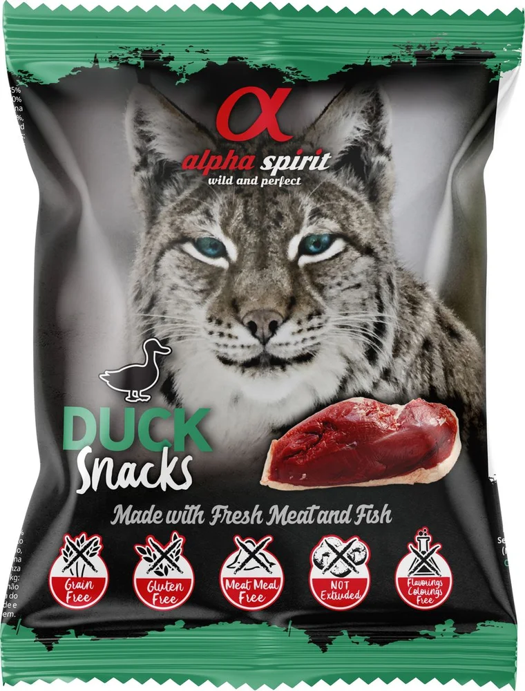 AlphaSpirit Cat Duck Snack – 50 g v:3183239