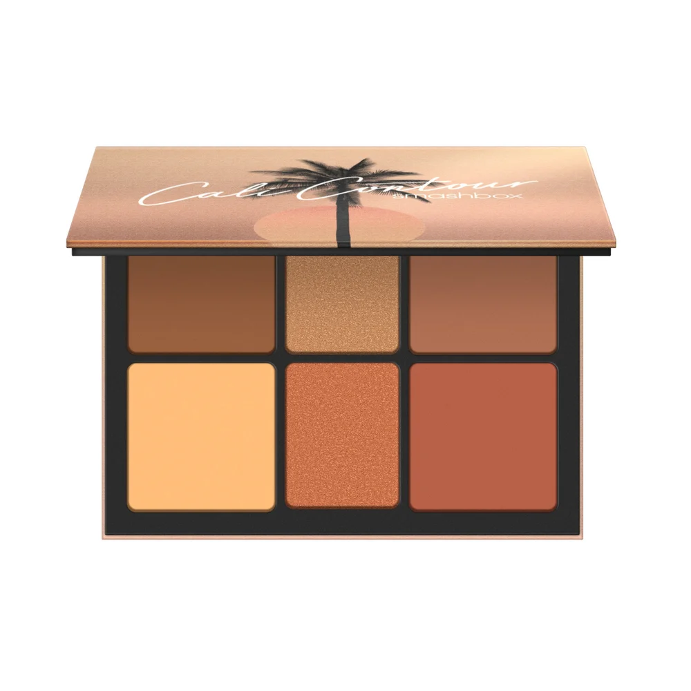 Cali Contour & Highlighter Face Palette Medium Dark – Smashbox v:2202735