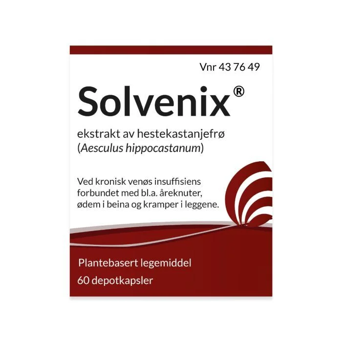 Solvenix depotkapsler 50mg – 60 stk v:7290999